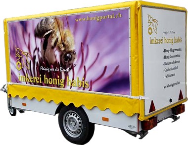 Unser Marktstand ist mobil, gerne kommen wir damit auch an Ihren Anlass! Fragen Sie uns an!